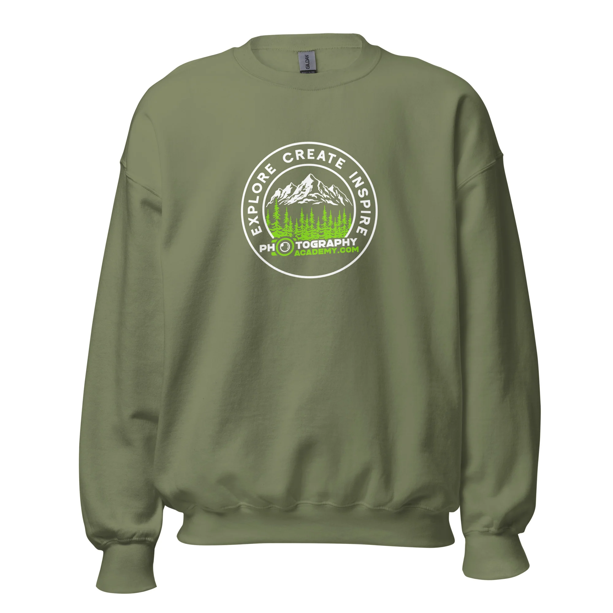Explore Create Inspire Crewneck Sweatshirt - Image 4