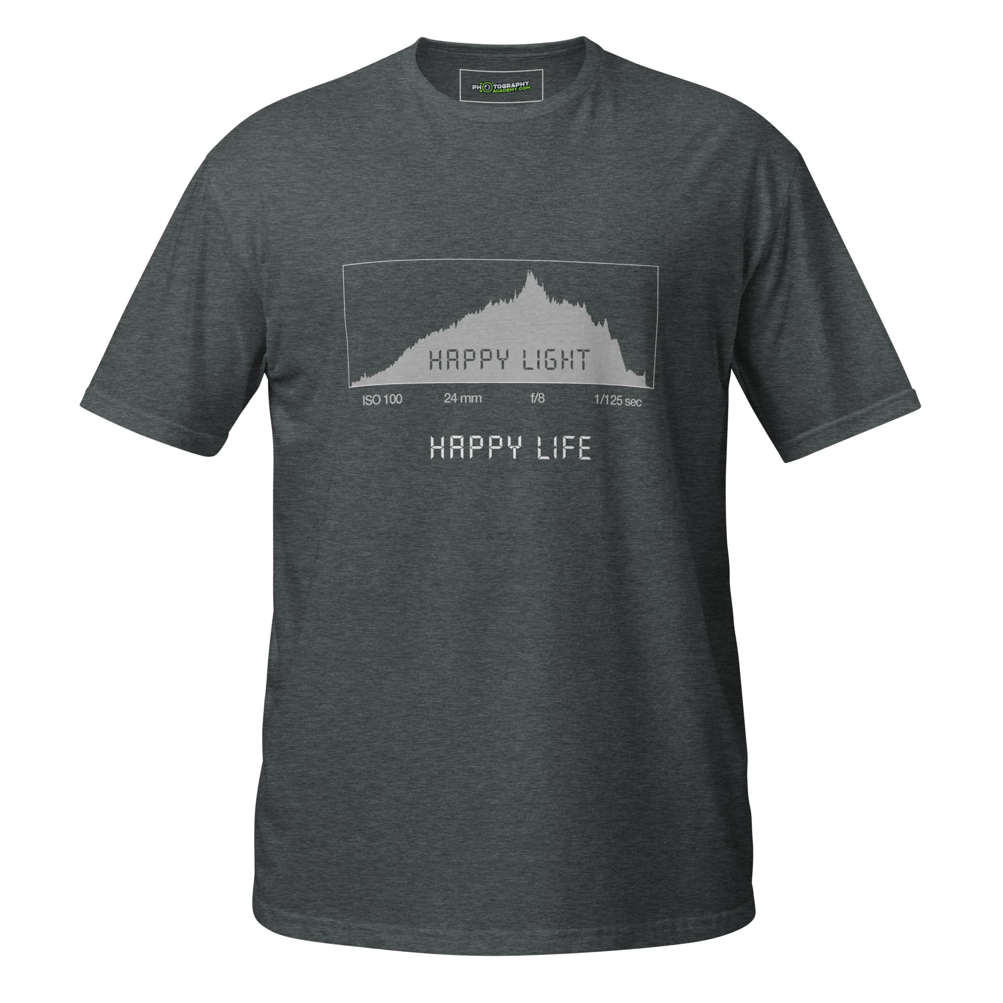 Happy light happy life men's t-shirt - Image 3