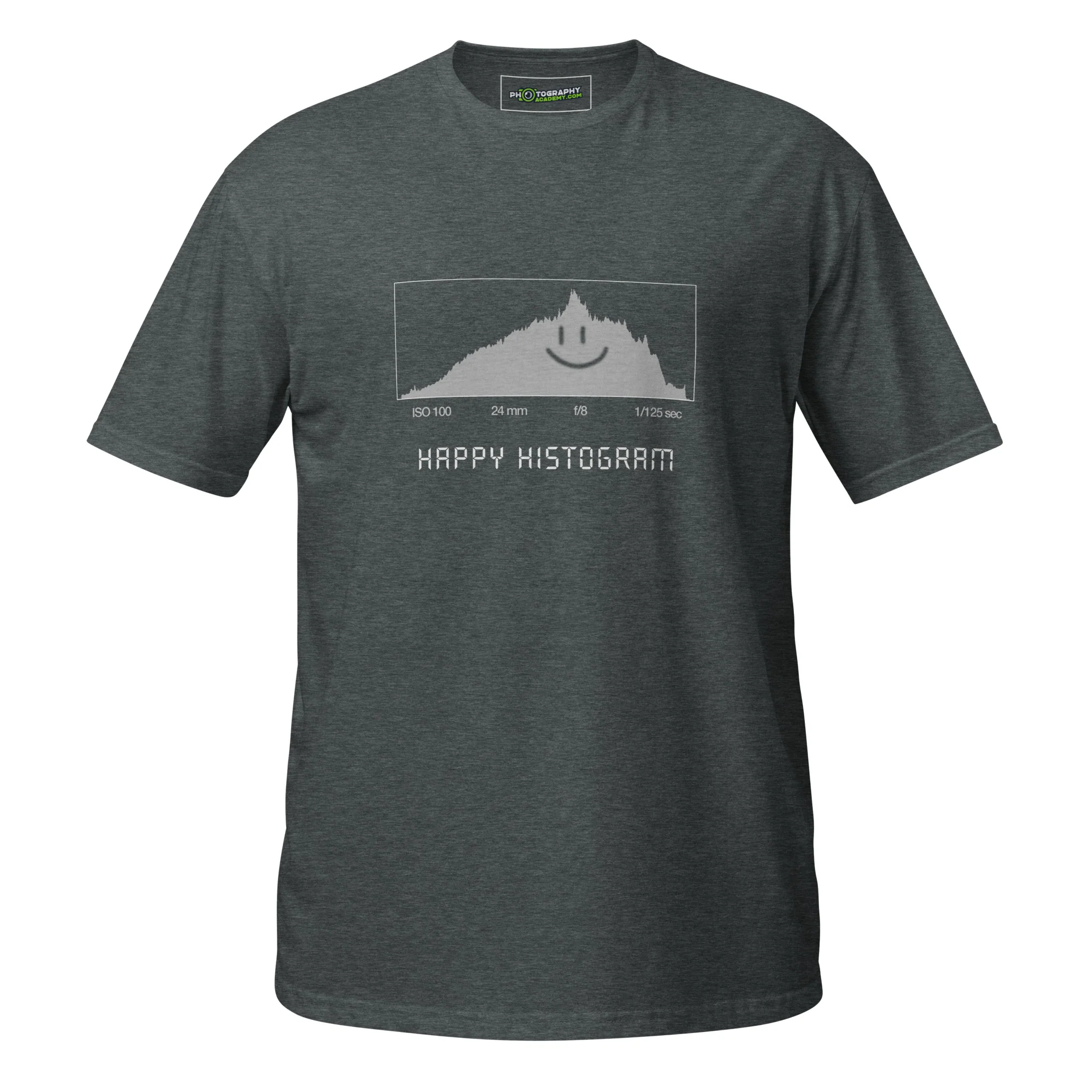 Happy histogram photography men's t-shirt - Image 3