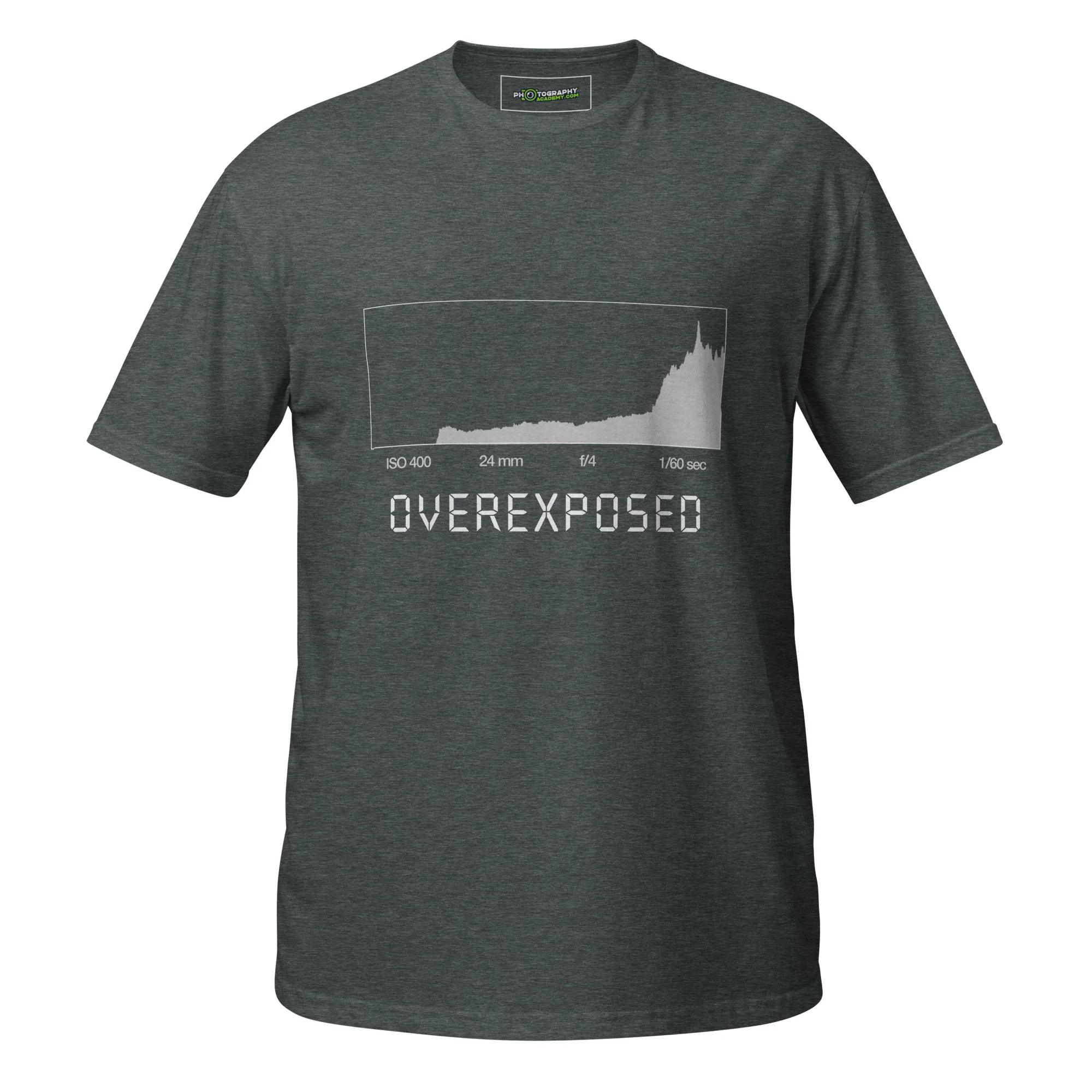 Overexposed men's photography t-shirt - Image 3