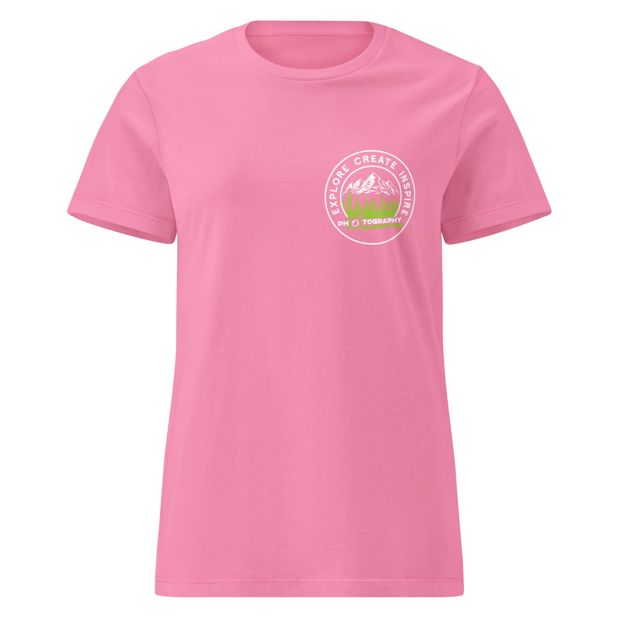Photography Academy Explore Create Inspire women's t-shirt - Image 4